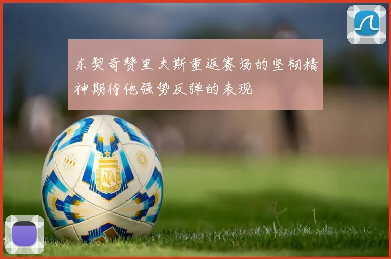 东契奇赞里夫斯重返赛场的坚韧精神期待他强势反弹的表现